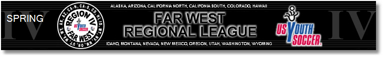 2011 Far West Regional League Spring banner